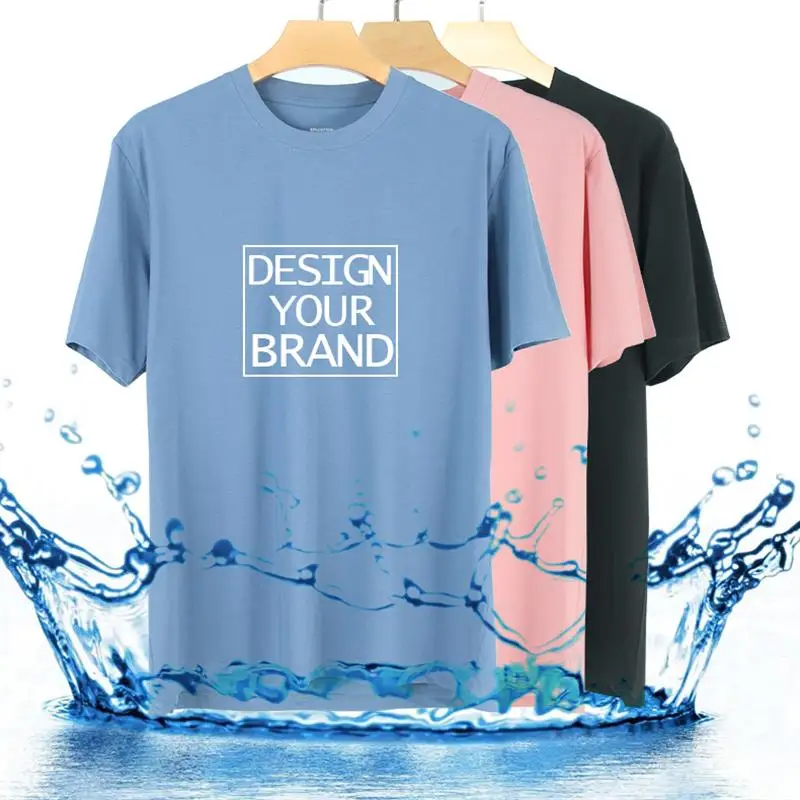 7900-180g-Men-Sports-Wear-Cool-Feel-Tshirt-Gym-Sportswear-t-Shirts-Training-t-Shirt-and-Shorts-Tracksuits-Set