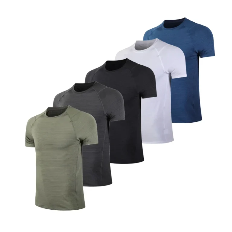 90-Polyester-10-Spandex-Sport-T-shirt-Quick-Dry-Shirts-Gym-Fitness-Training-Running-Mens-T-shirts
