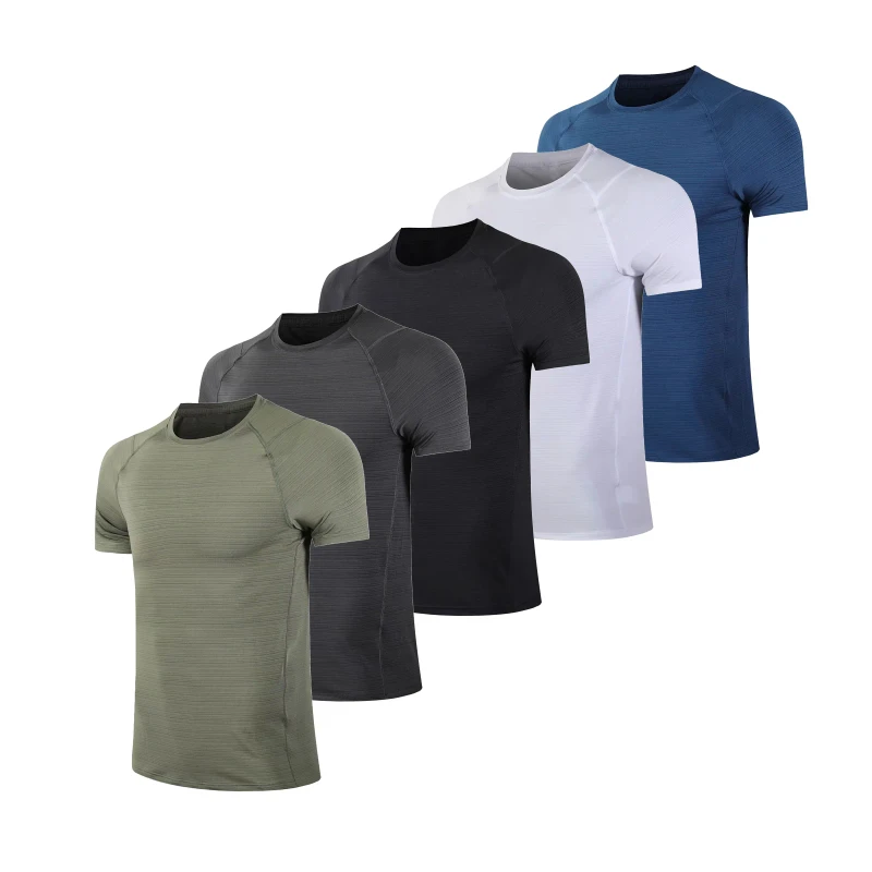 90-Polyester-10-Spandex-Sport-T-shirt-Quick-Dry-Shirts-Gym-Fitness-Training-Running-Mens-T-shirts