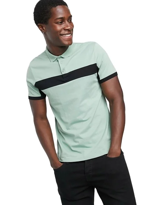 95-Polyester-5-Spandex-4-Way-Stretchy-Mens-Custom-Logo-Golf-Shirt-Polo-Tshirt-Performance-Golf-Polo