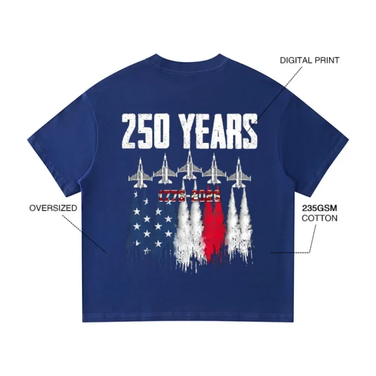 AMCLEVER-235GSM-Pure-Cotton-Blank-T-Shirt-Custom-Logo-Printing-Team-Uniforms-Corporate-Branding-Casual-Wear
