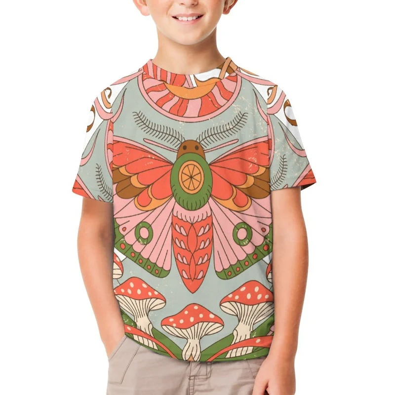 All-Over-Print-100-Cotton-Kids-T-Shirt-Soft-Short-Sleeve-Tee