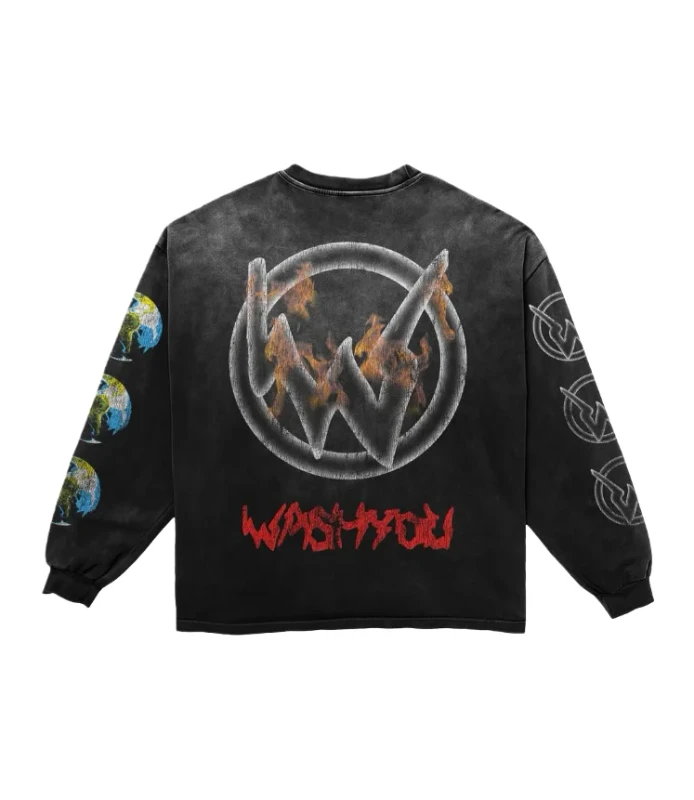American-Street-Fashion-OEM-Loose-Fit-Long-Sleeve-T-Shirt-Digital-Screen-Printing-Washed-Finish
