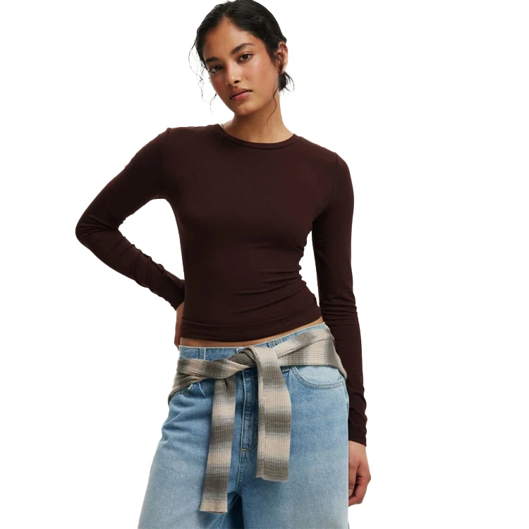 Autumn-Long-Sleeve-T-Shirts-for-Women-Slimming-Fit-Running-Fitness-Yoga-Wear-Quick-Dry-Crew-Neck-Sports-Base-Shirts