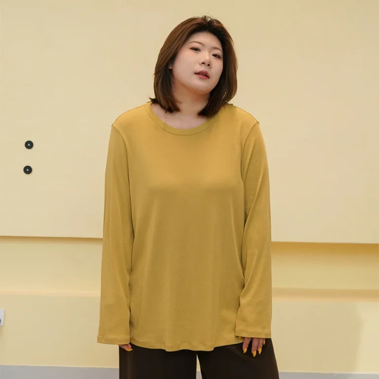 Autumn-and-Winter-Outdoor-Printed-Comfortable-Casual-Long-Sleeved-Loose-Fit-Womens-T-shirt-in-Plus-Size