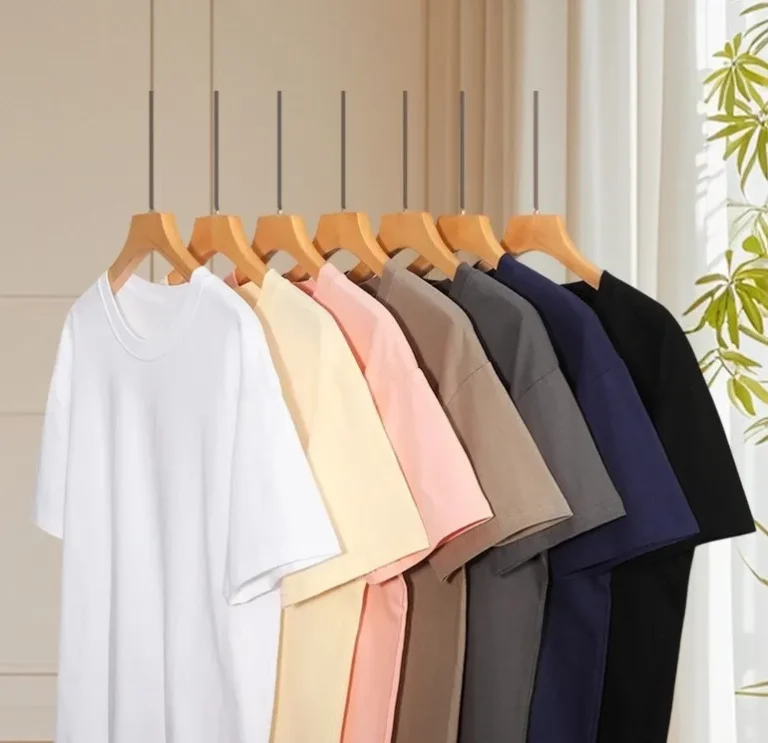 Bangladesh-China-Factory-Price-200g-Pure-Cotton-Short-Sleeve-T-Shirt-Crew-Neck-Loose-Fit-Solid-Color-Mens-Logo-Printing-T-Shirt