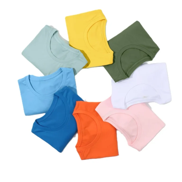 Bangladesh-China-Factory-Price-Cotton-Crew-Neck-T-Shirt-Unisex-Short-Sleeve-Work-Uniforms-Group-Events-and-Promotional-T-Shirt-1