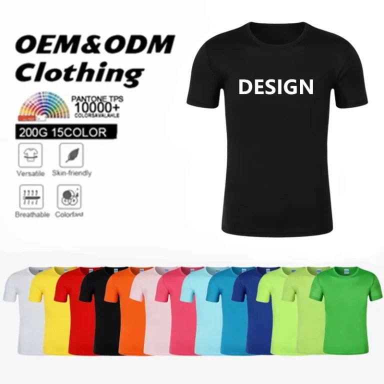 Blank-100-Polyester-T-Shirts-for-Men-Custom-Printing-Logo-Black-Quick-Dry-Breathable-Sports-Casual-T-Shirts