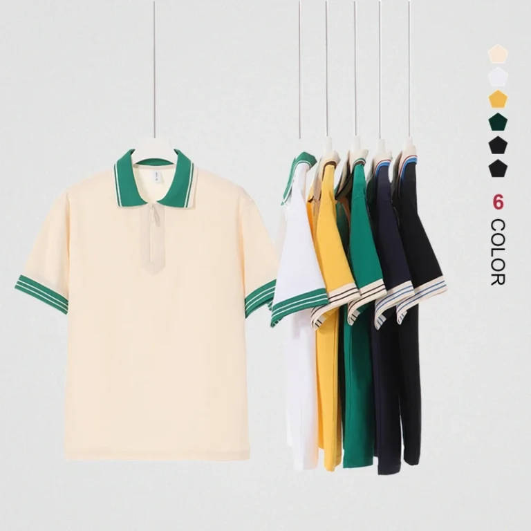 Blank-Cotton-Polyester-Polo-Shirts-Custom-Embroidery-Logo-T-Shirts-Plain-Unisex-Polo-Shirt