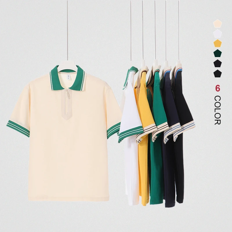 Blank-Cotton-Polyester-Polo-Shirts-Custom-Embroidery-Logo-T-Shirts-Plain-Unisex-Polo-Shirt