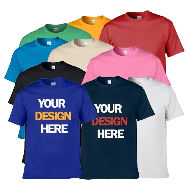 Blank-Organic-Cotton-Mens-and-Womens-T-shirts-High-Quality-Round-Neck-Casual-Tshirt