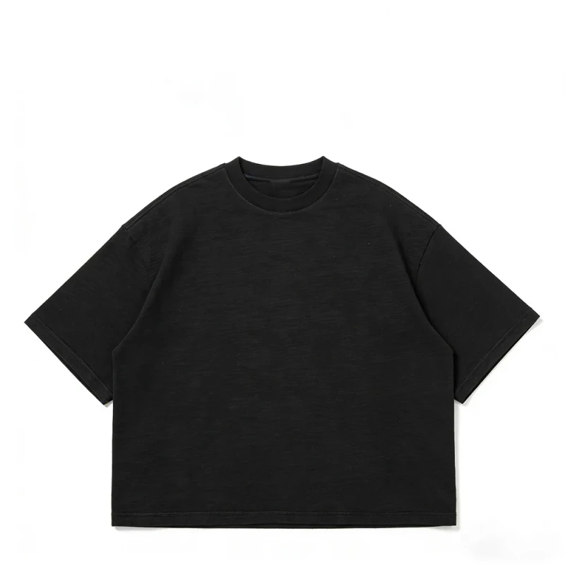 Blank-Plain-100-Cotton-Oversized-Plus-Size-Mens-T-shirt-with-Anti-Pilling-Breathable-Eco-Friendly-Features