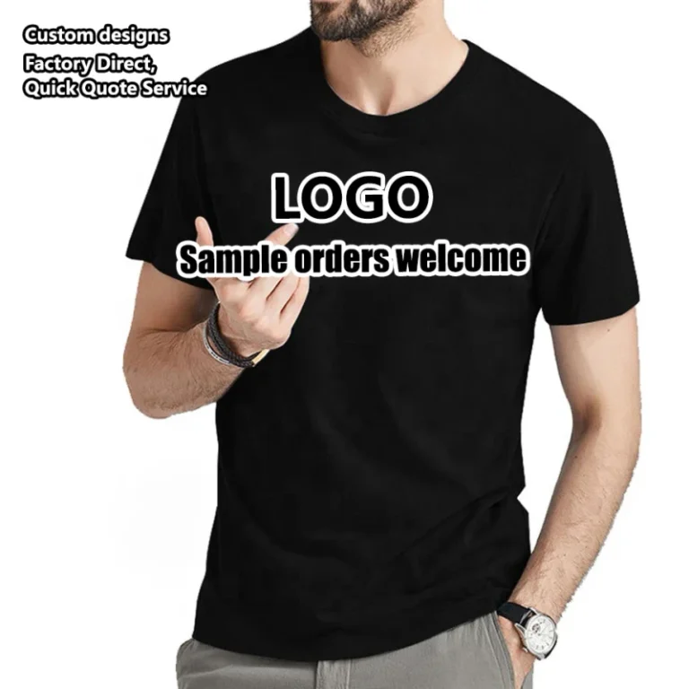 Blank-Plain-t-Shirt-Custom-logo-Brand-Polyester-Cotton-180GSM-Tshirt-High-Quality-Regular-Slim-Fit-T-shirt-for-Men