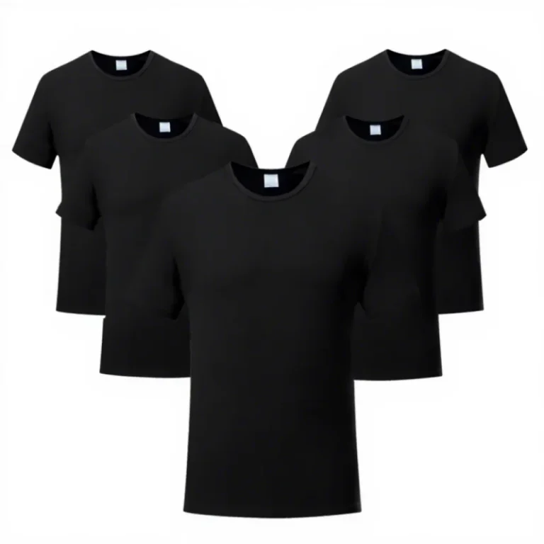 Blank-Satin-O-Neck-Short-Sleeve-Shirts-100-Polyester-US-Size-Men-Black-Custom-Logo-Heat-Transfer-Printed-Quick-Dry-Breathable