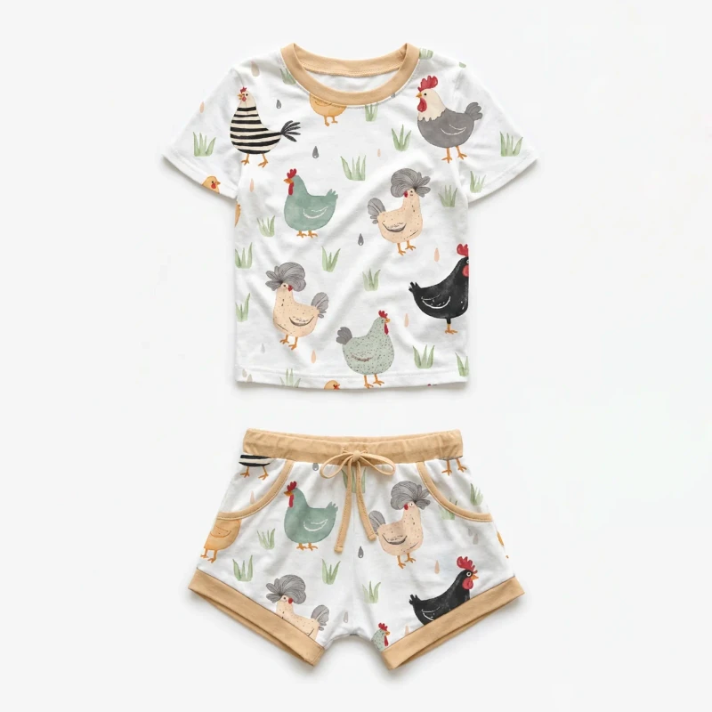 Boys-Custom-Design-Animal-Print-Sweatshirt-Side-Pocket-Pants-Children-Casual-Sport-Tracksuit-Set-Cotton