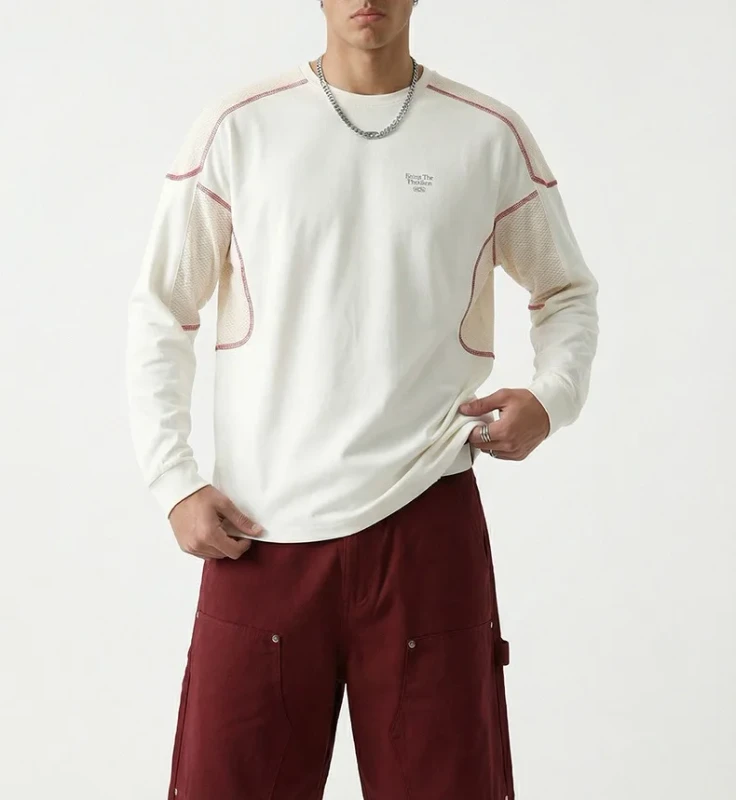 Breathable-Eco-Friendly-Printed-Heat-Dissipation-Sports-Long-Sleeved-Crew-Neck-T-Shirt-Spring-Summer-Regular-100