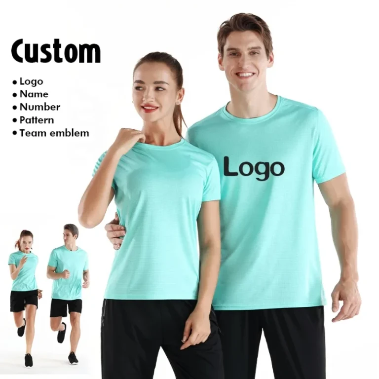 Breathable-Polyester-Unisex-Running-T-Shirt-Breathable-Knitted-Sport-T-Shirt-for-Spring-Summer-Solid-Pattern-Formal