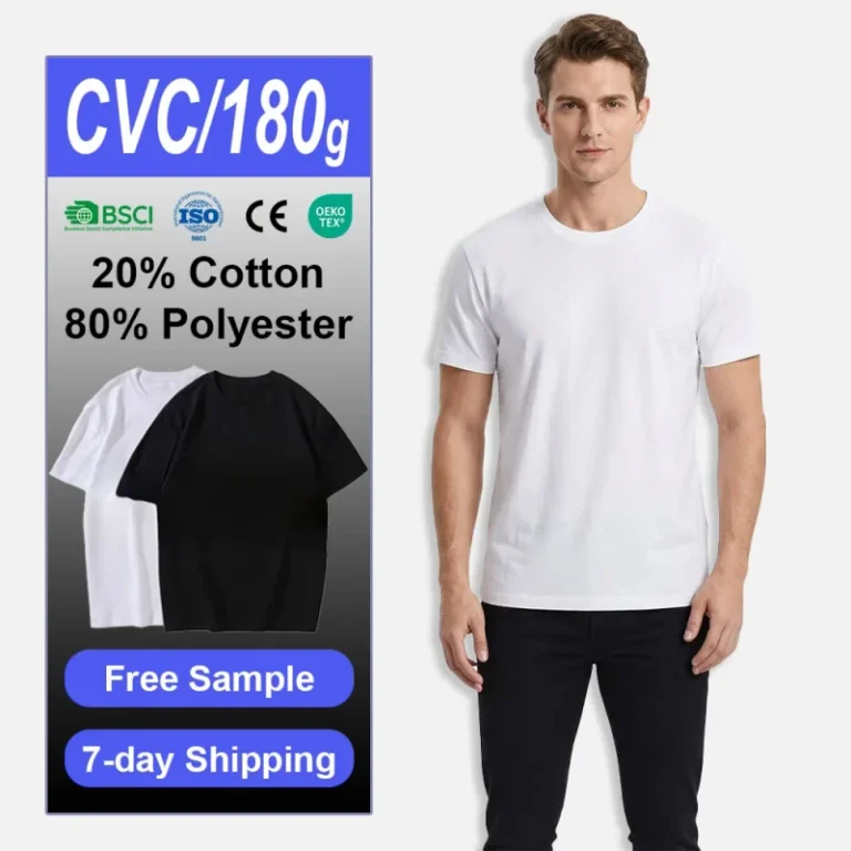 Bulk-Black-White-T-Shirt-Custom-Print-T-Shirt-180-Gsm-Mens-Blank-T-Shirt