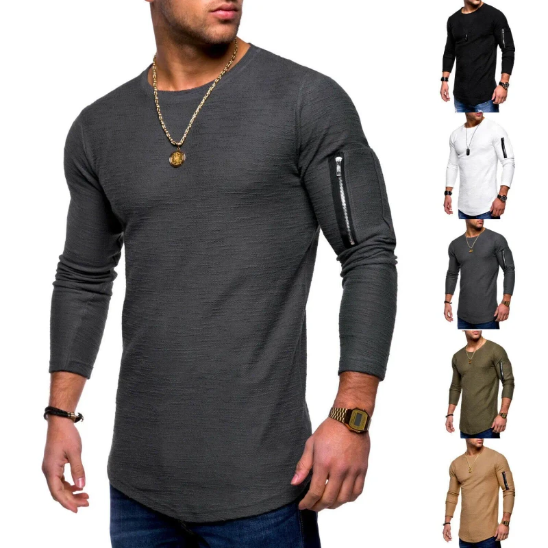 Bulk-Sport-Fitness-Gym-Long-Sleeve-Custom-T-Shirt-Fashion-Autumn-Long-Sleeve-O-neck-Gym-Fit-T-shirts