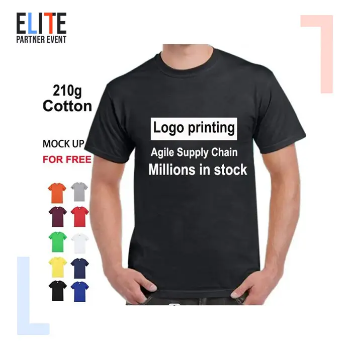 CT0002-Summer-Cotton-Embroidery-210g-White-Unisex-Short-Sleeve-Outdoor-Sport-Round-Neck-Tee-Tops-Custom-Logo-Plain-T-Shirt