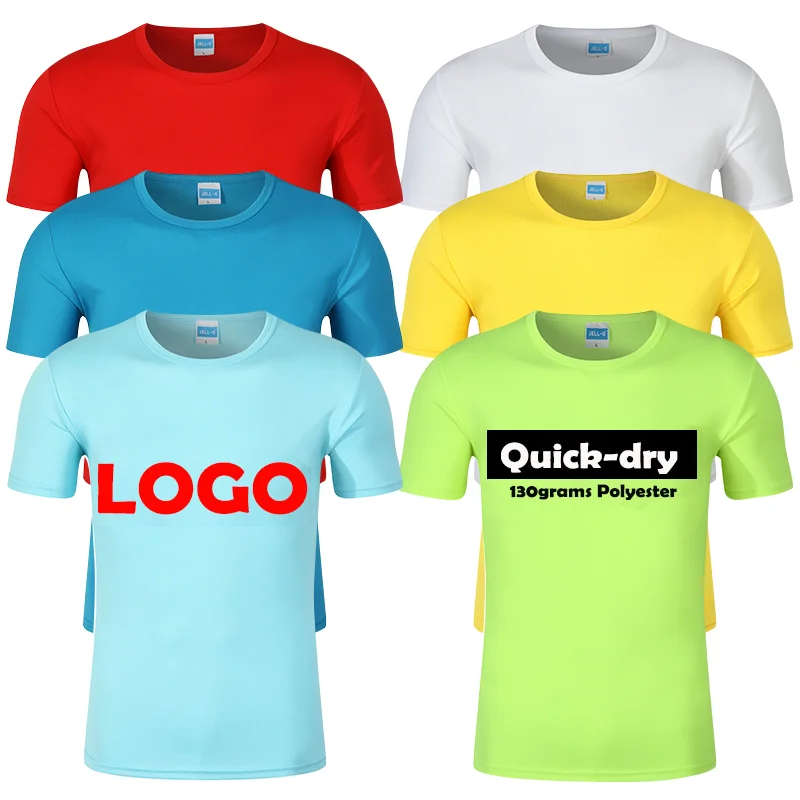 CT0003-Personalized-Blain-Round-Neck-T-shirt-Drying-Fit-Polyester-T-Printed-Tee-Shirts-With-Logo-Customize