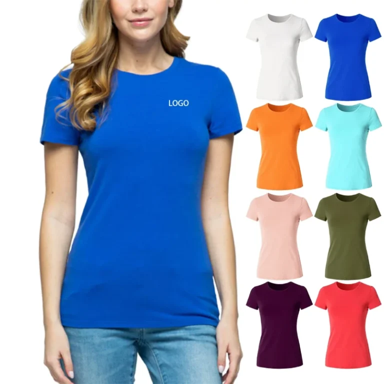 Casual-Custom-Logo-Printed-Women-Cotton-T-Shirt-Graphic-Tshirt-Summer-Top-Womens-T-Shirts