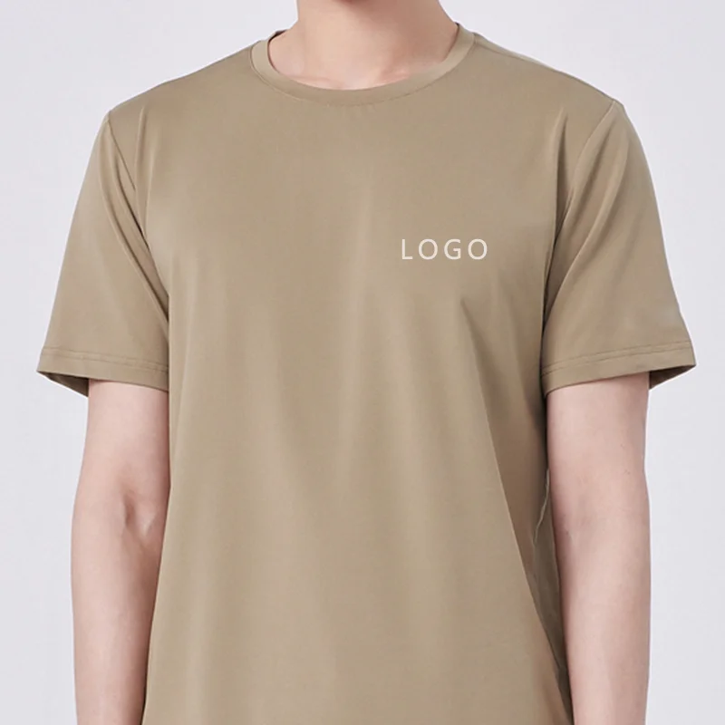 Casual-Unisex-Quick-Dry-Polyester-T-Shirt-Custom-Printing-Sublimation-Logo-Short-Sleeve-Oversized-Fit-Mens-Plain-T-Shirt
