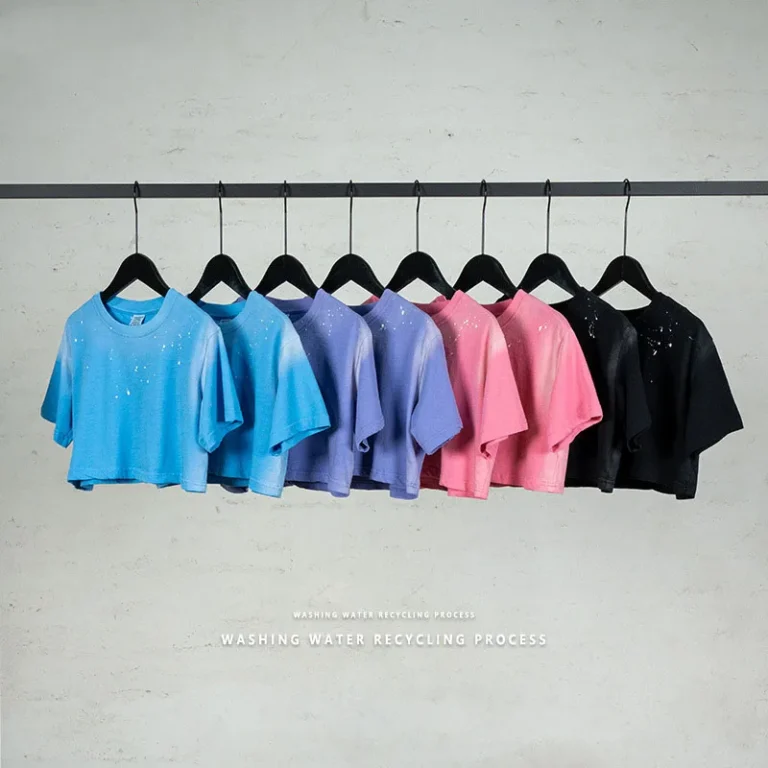Casual-Women-Croptop-100-Cotton-220gsm-Black-Spring-Custom-Logo-Crew-Neck-Short-Sleeve-Plain-Crop-Top-T-Shirt-1