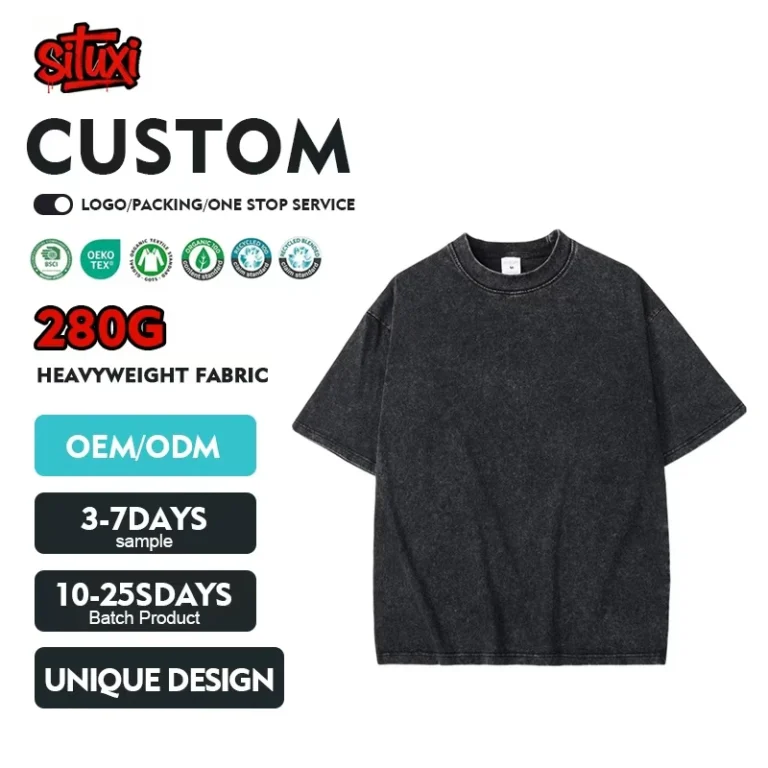 Classic-280g-100-Cotton-T-Shirts-for-Men-Custom-Logo-Soft-Breathable-Casual-Crew-Neck-Tops-Daily-Wear