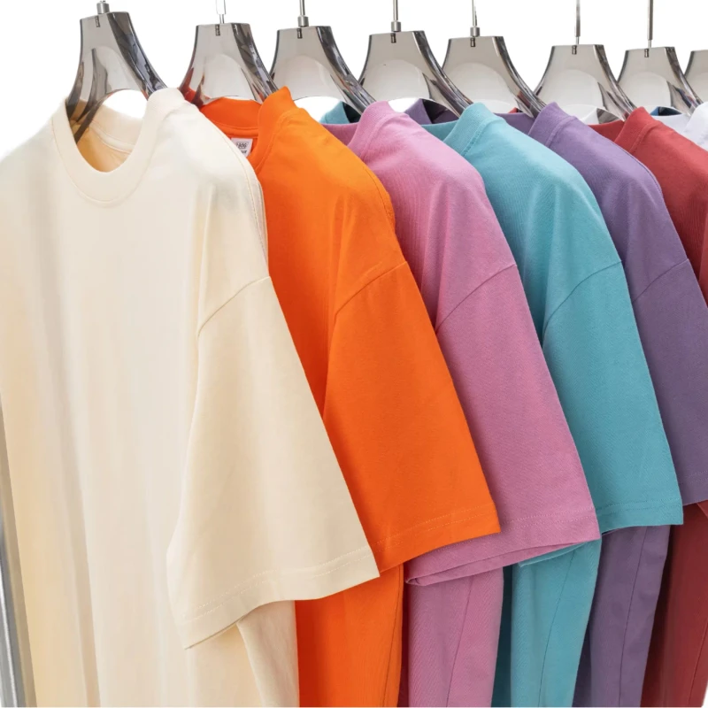 Clothes-Manufacturer-Heavyweight-100-Cotton-Oversized-T-Shirts-Womens-Mens-Plain-Blank-T-Shirts-for-Men