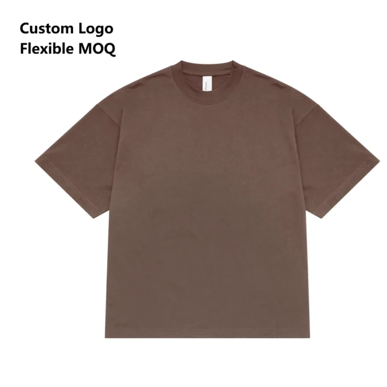 Clothing-Manufacturer-Mens-Drop-Shoulder-T-shirts-Plain-Blank-Tee-Shirt-Custom-Print-Summer-T-shirt-Cotton