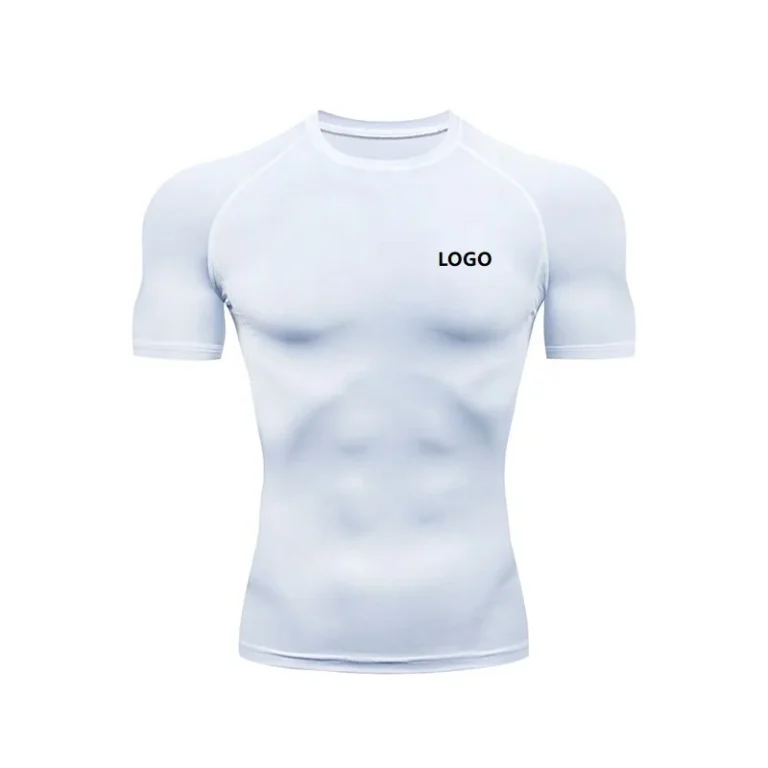 Compression-T-Shirt-EU-Size-95-Polyester-Custom-Logo-Workout-Tee-Basketball-Football-Training-Wear-Sports-T-shirt-GYM-Clothing-1