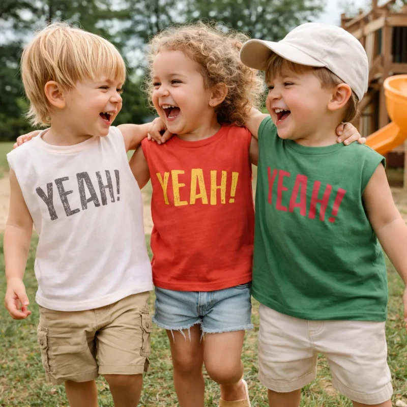 Cotton-Kids-T-Shirt-Boys-Girls-Shirts-Sleeveless-Children-Tshirt-Summer-Clothing-Unisex-Tops-Causal-T-shirts-Tshirts