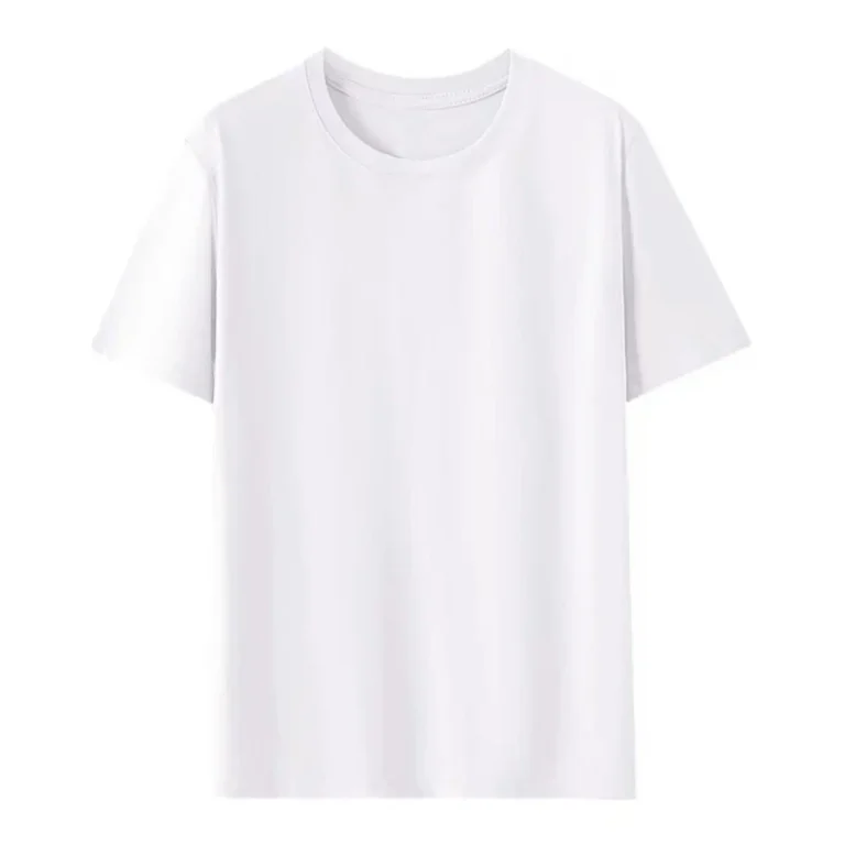 Cotton-Round-neck-T-shirt-Mens-and-Womens-Same-Style-Loose-Fit-Large-Size-Solid-Color-Short-Sleeves-1
