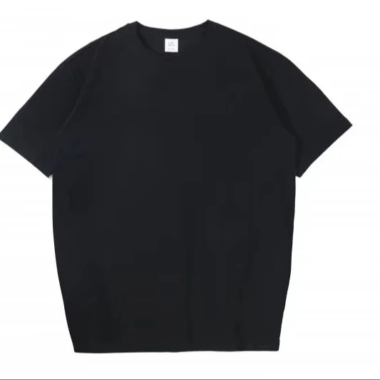 Cotton-T-shirt-Soft-and-Comfortable-Can-Be-Customized-with-Patterns-Suitable-for-Both-Men-and-Women