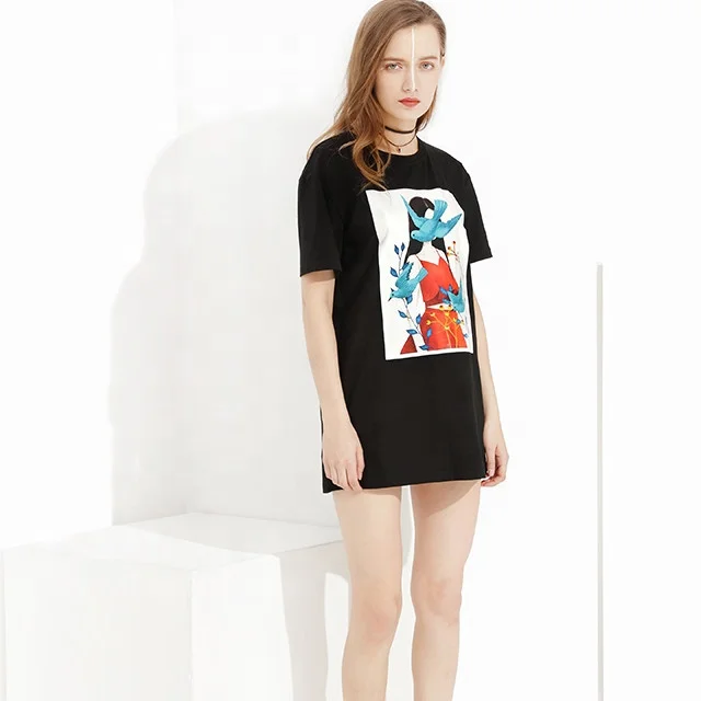Cotton-Tshirts-Dress-Womens-Plain-Woman-T-Shirts-Dress-Short-Sleeve-T-Shirts-Dress-for-Women-Sexy