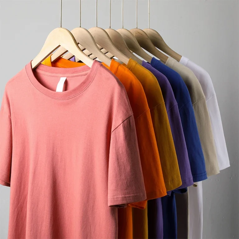 Crew-Neck-Casual-Oversized-Blank-100-Polyester-Drop-Shoulder-T-shirts-for-Men