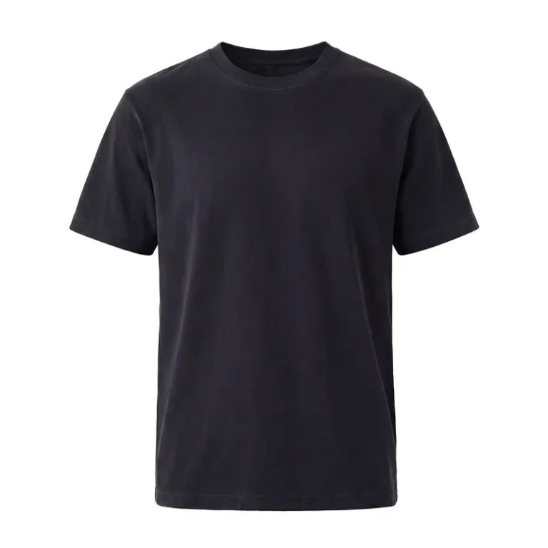 Crew-Neck-Short-Sleeve-Mens-T-Shirt-Casual-Daily-Wear-1