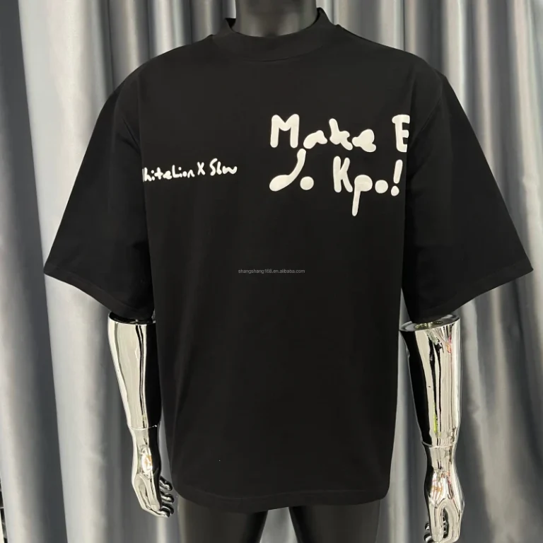 Custom-100-Cotton-High-Quality-Heavyweight-Tee-Screen-Printing-Mens-T-Shirt