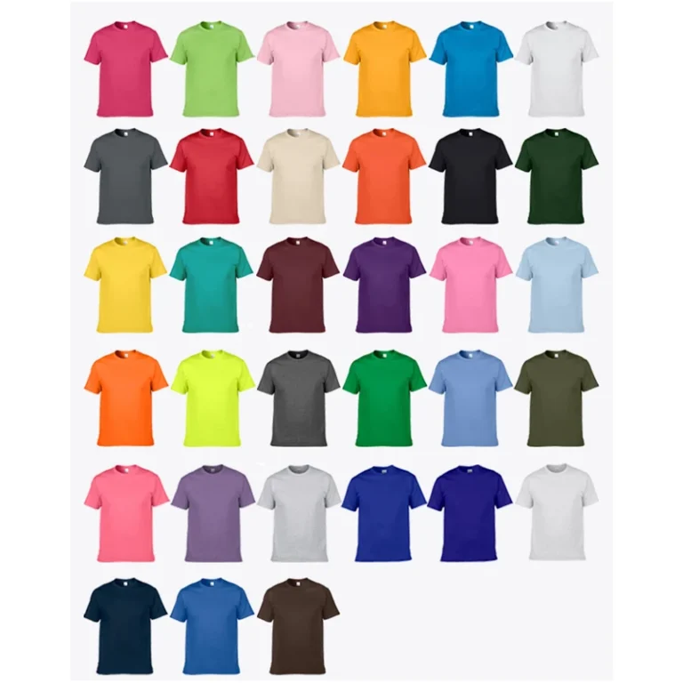 Custom-100-Cotton-Mens-T-Shirt-Blank-T-Shirt-Printing-Logo-in-White-and-Black