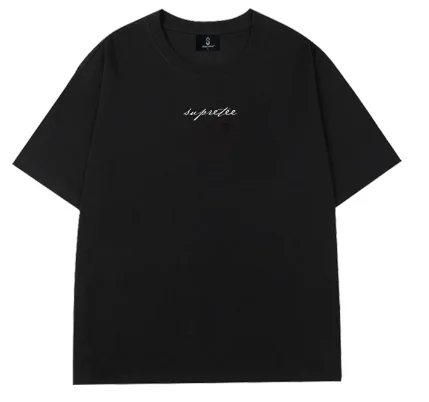 Custom-100-Organic-Cotton-Mens-T-Shirt-Oversized-Trending-Design-Breathable-O-Neck-Short-Eco-Friendly-Worsted-Fabric-Loose-Fit
