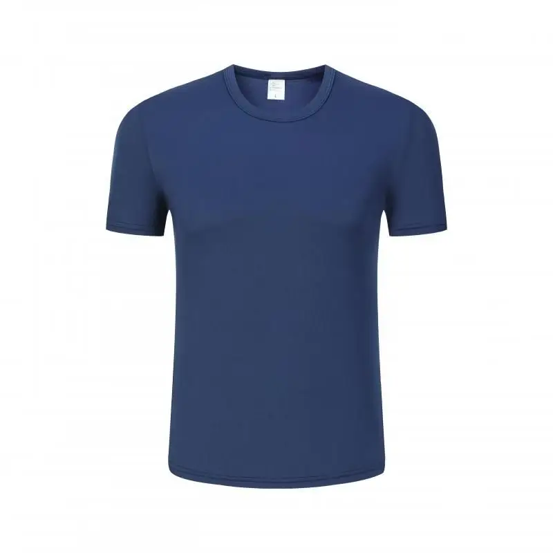 Custom-100-Polyester-180Gsm-Large-Mesh-Quick-Drying-Round-Neck-Short-Sleeved-Plain-MenS-T-Shirts-Unisex