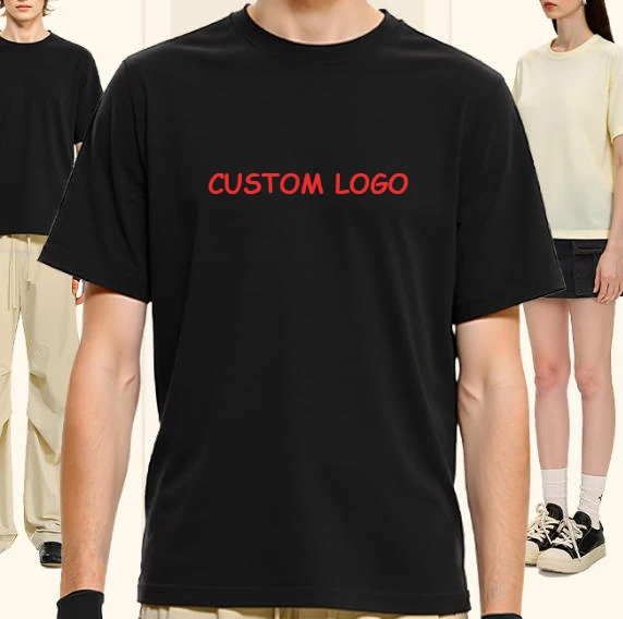 Custom-200g-Cotton-Cultural-Shirts-Regular-Fit-Women-T-Shirts-Solid-Color-Short-Sleeve-T-Shirts-for-Men