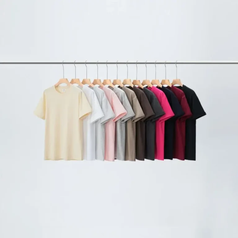 Custom-230gsm-Heavyweight-100-Cotton-Mens-T-Shirt-High-Quality-Oversized-Drop-Shoulder-Tshirt-for-Summer