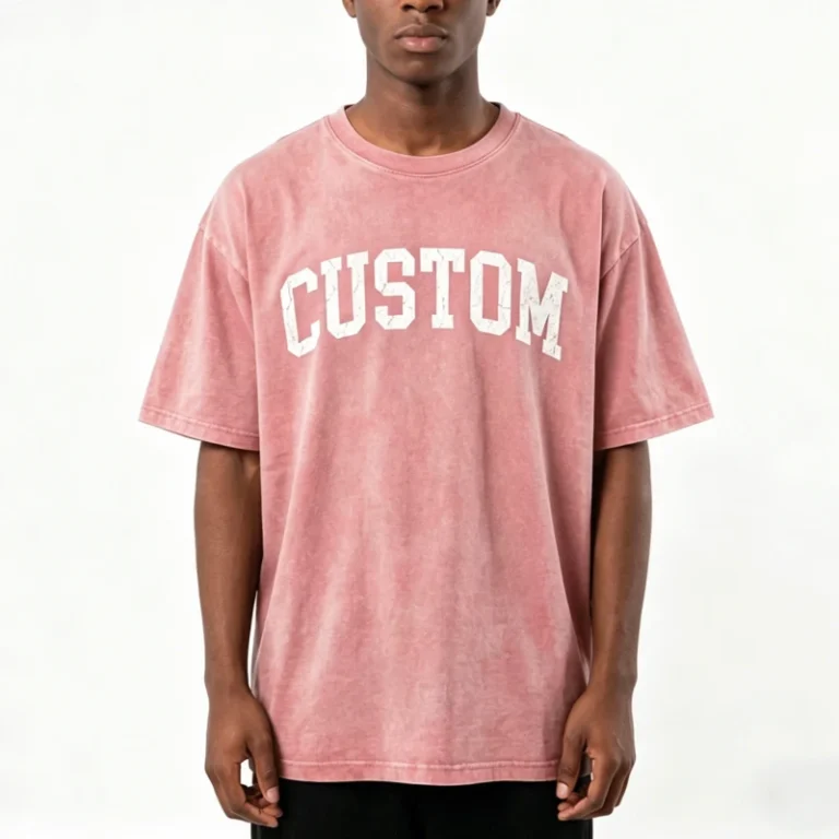 Custom-250-Gsm-Acid-Washed-T-Shirt-Men-100-Cotton-Combed-Jersey-Screen-Print-Blank-Plain-Oversize-Streetwear-Tee-High-Quality
