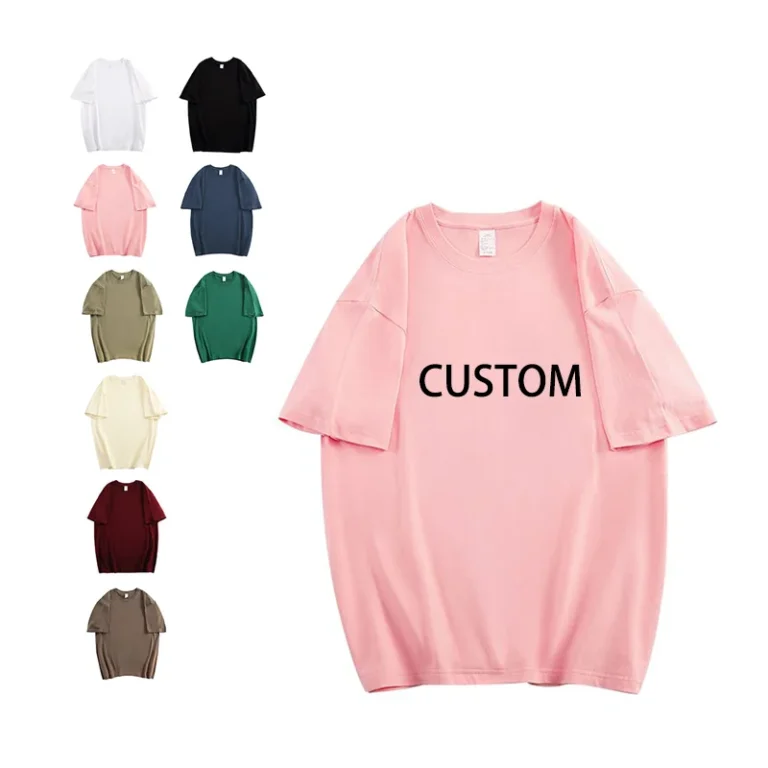 Custom-260-Grams-Womens-Organic-Cotton-Top-Short-Sleeve-Eco-Friendly-Basic-Tee-Soft-Breathable-Ladies-Casual-Summer-T-Shirt