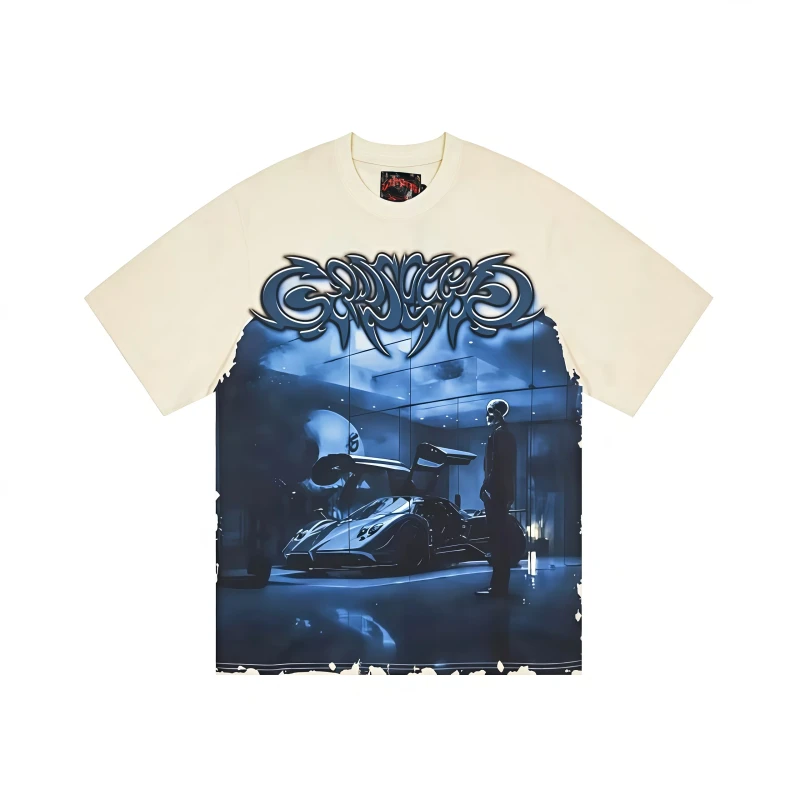 Custom-300g-Heavyweight-Graphic-Polyester-Cotton-Mens-Regular-Fit-O-Neck-Short-Sleeve-Letter-High-Street-Hip-Hop-DTG-3D