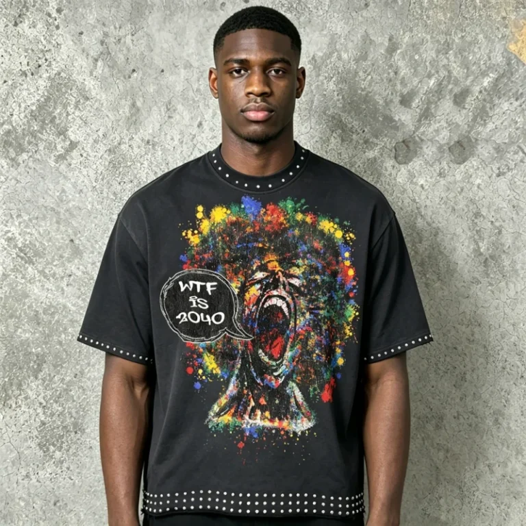 Custom-350-Gsm-French-Terry-Acid-Enzyme-Washed-Vintage-100-Organic-Cotton-Dtg-Print-Rhinestones-Cropped-Short-Sleeve-t-Shirt