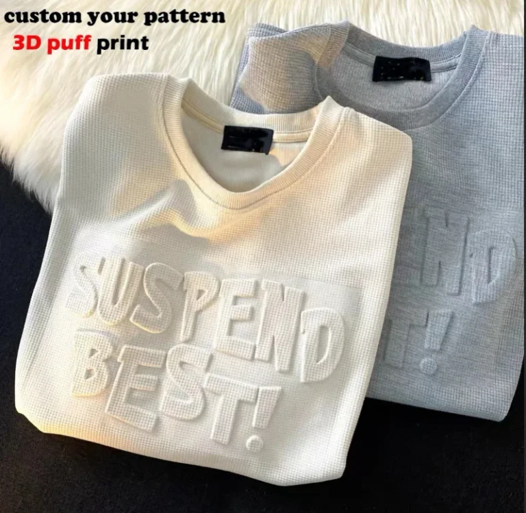 Custom-3D-Puff-Print-T-Shirt-Loose-Fit-Blank-Design-Logo-Embroidered-Plush-Quality-Heavy-T-Shirt