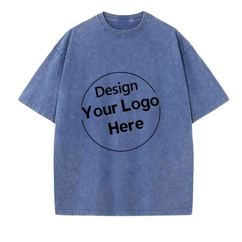 Custom-Acid-Wash-100-Cotton-Oversized-Plus-Size-Graphic-Print-Logo-Vintage-T-Shirt-for-Men